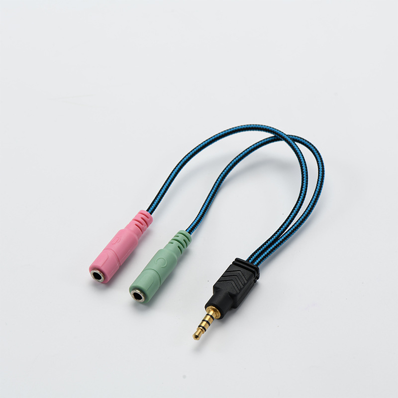 3.5mm耳機(jī)轉(zhuǎn)接線 電腦與筆記本麥克風(fēng)音頻線一分二二合一功能與價(jià)值解析